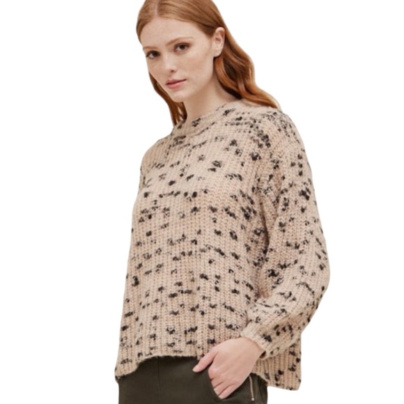 230:  GRADE & GATHER NWT SWEATER NATURAL (GG2) - Picture 2 of 2